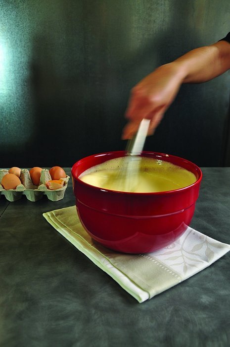 HR Mixing Bowl 6.8 " Color: Burgundy N3