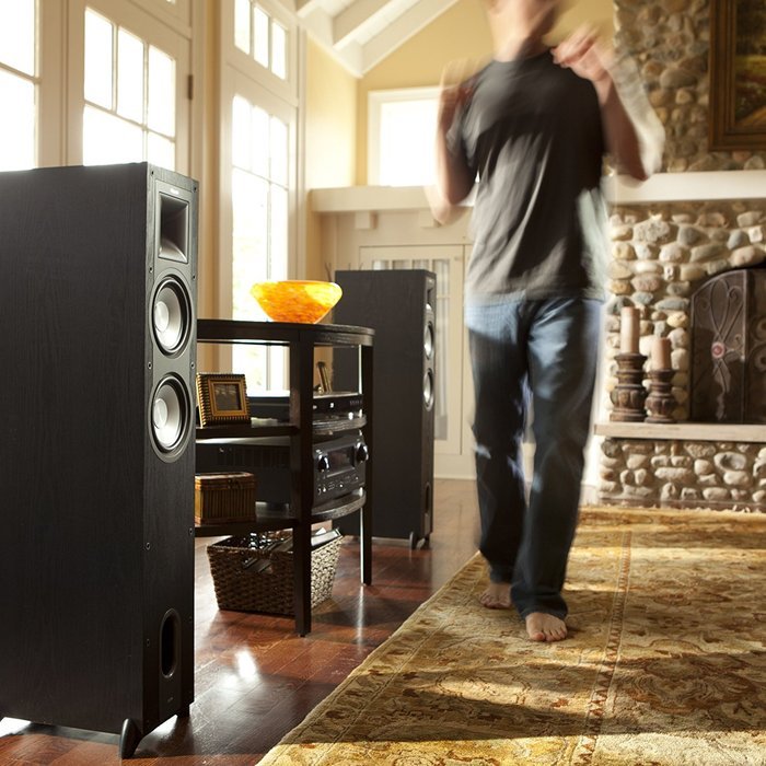 Klipsch KF-26 Icon Dual 6 1/2" 2-Way Floorstanding Speaker (Each)(Black Ash) N6