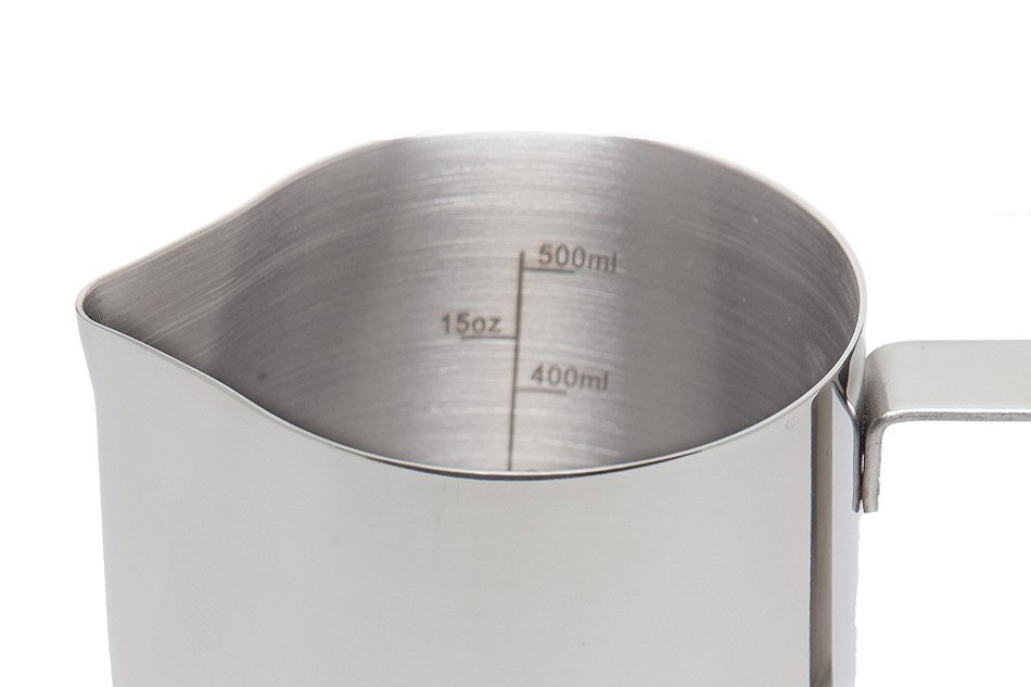 BEST 2016 Professional Quality 20 Oz/600 mL Stainless Steel Steaming Milk Frothing Pitcher N5