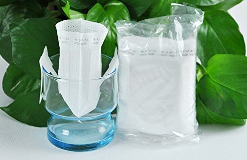 Portable Drip Coffee Powder Bag Filter Net Follicles 50 Pieces Inside