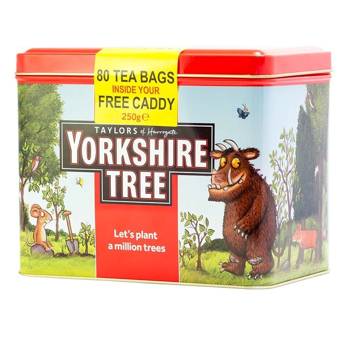 Yorkshire Tea | Yorkshire Tree Limited Edition Tea Caddy with 80 Teabags N2