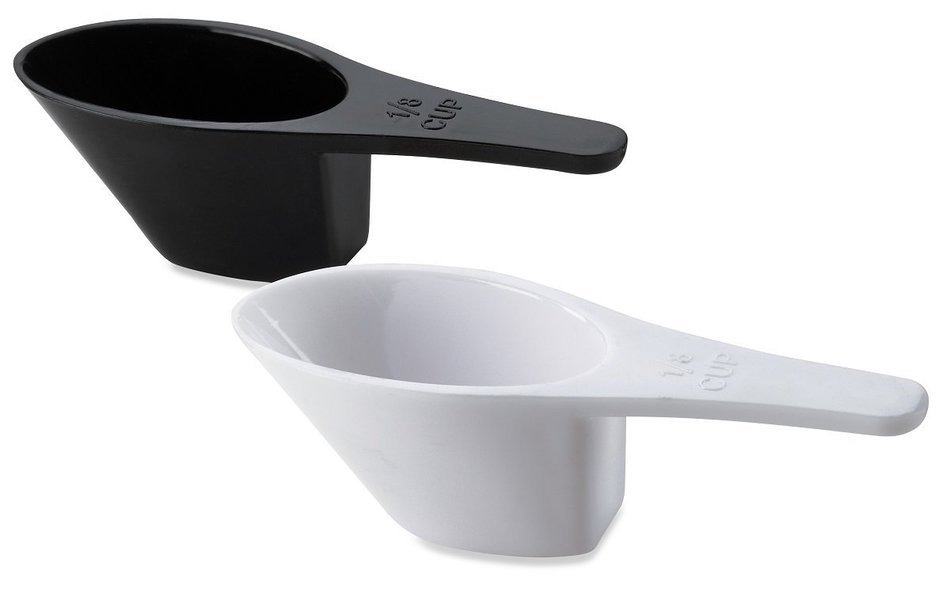 Coffee Measuring Spoons Plastic - 2 Pack For Home Or Office Use- Ultimate Spoon For Pouring Ground Tea, Cocoa,...
