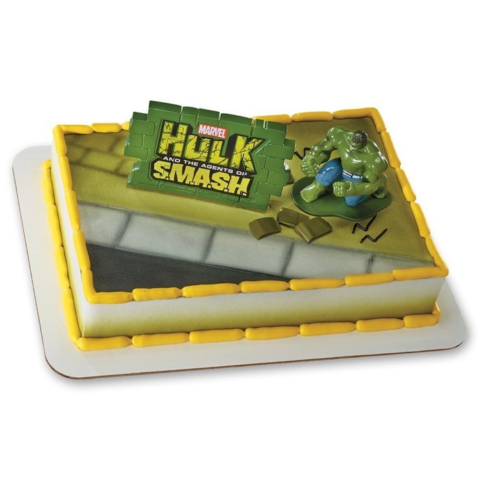 Decopac The Incredible Hulk Agents of Smash DecoSet Cake Topper