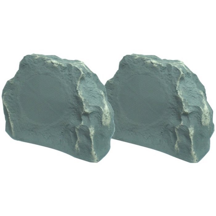 TIC CORPORATION TFS5SL 6.5", 150-Watt Outdoor Rock Speakers (Slate) (TFS5SL)