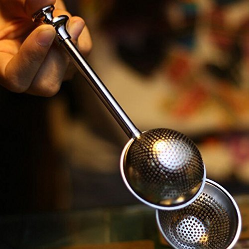 tea pot with infuser strainer Stainless Steel Mesh Ball Spice Herbal Loose Leaf Infuser Tea Strainer Filter N4