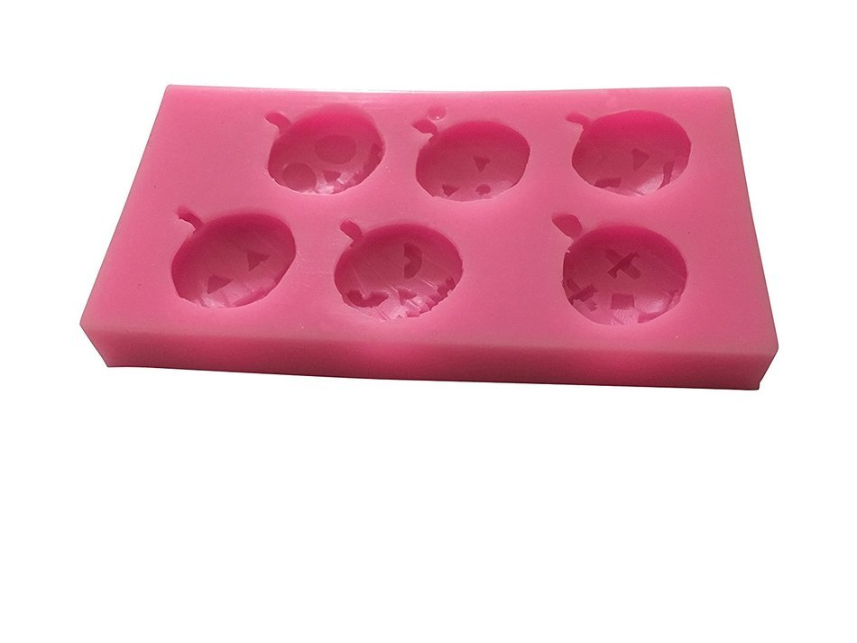 Halloween Carved Pumpkins Chocolate Candy Mold N3