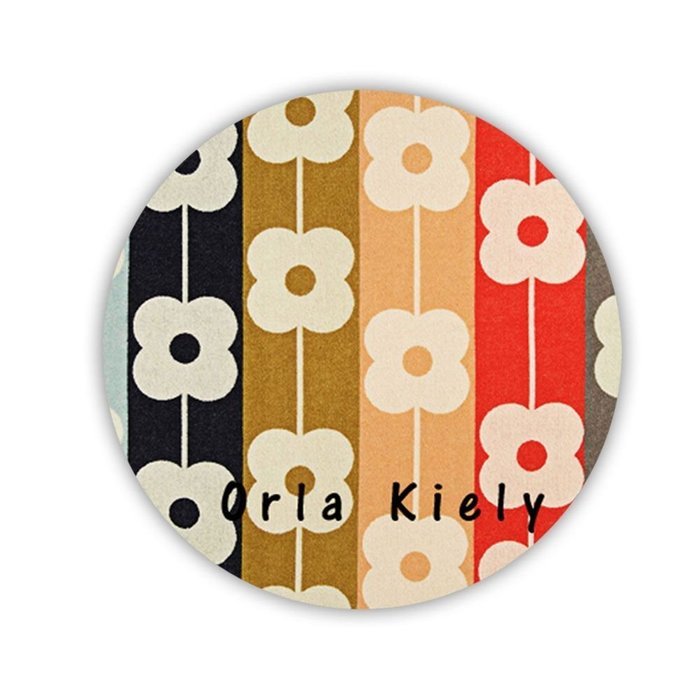 Generic Coaster Cute Printing Orla Kiely 2 Mdf Material N4