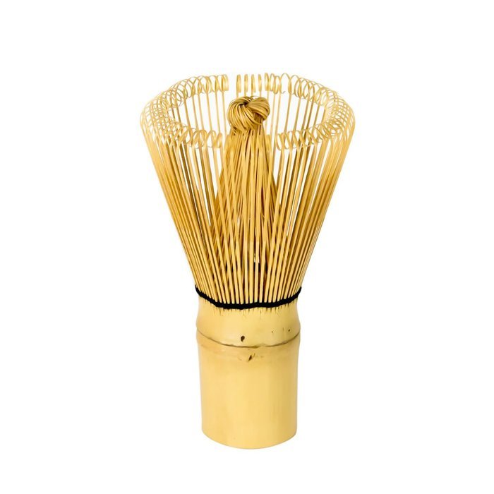 KENKO - Matcha Whisk (Chasen) + Whisk Stand - GREEN - Ceramic Holder for Bamboo Matcha Chasen - Best Japanese... N9
