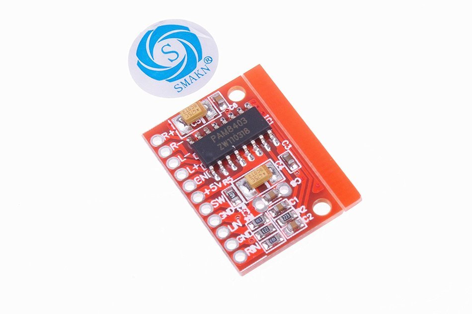 SMAKN&reg; High-Power 2-Channel 3W PAM8403 Audio Super Mini Digital Amplifier Board