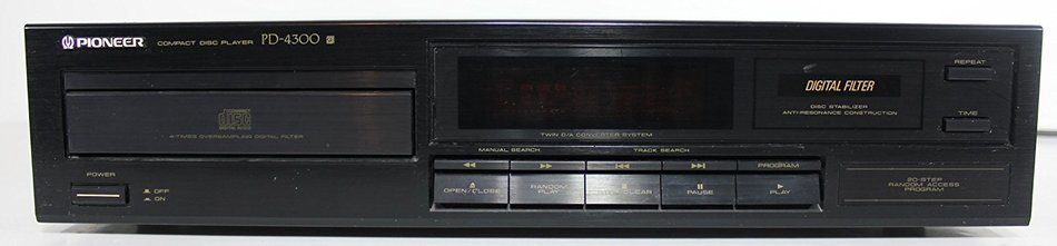 Pioneer PD-4300 CD Player Compact Disc Player