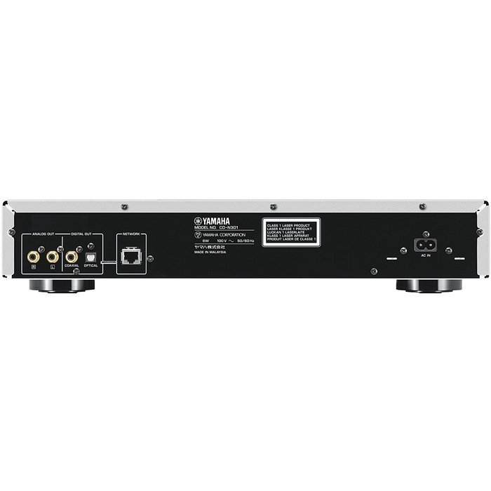 Yamaha CD-N301 (S) network CD player 192kHz / 24bit high resolution sound source corresponding Silver N4
