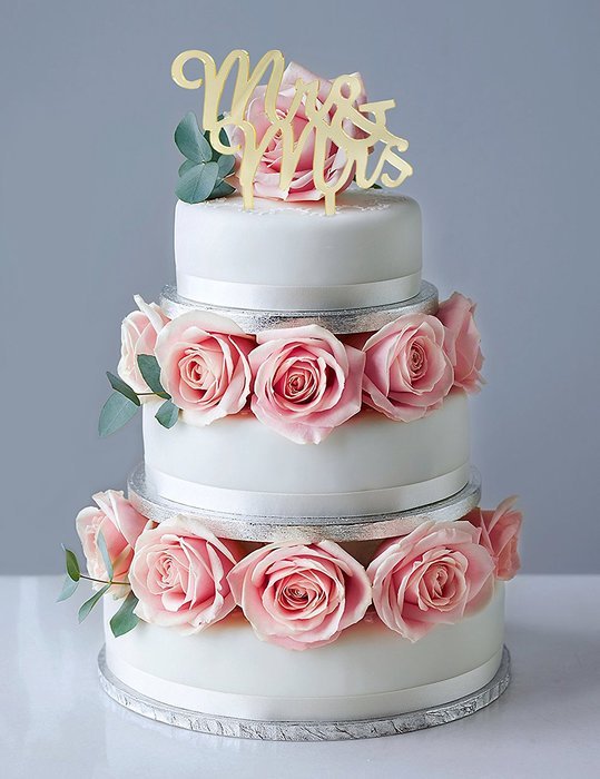 Elegant Gold Mr and Mrs Cake Topper - Luxury Wedding Cake Toppers - Finish Off Your Wedding Cake in Chic Style... N5