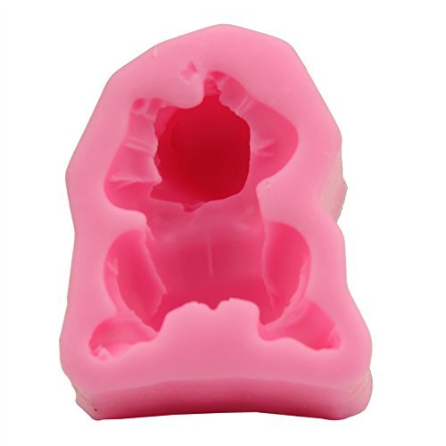 WYD Handmade Soap Mold DIYSleeping Baby Mold Chocolate Cake Mold Silicone Mold Baking Mold N4