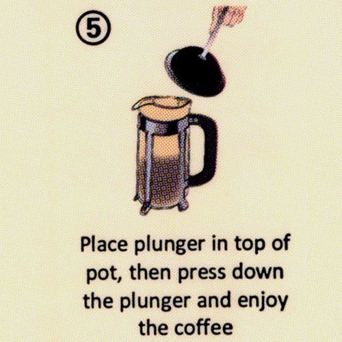 Caffi Paper Coffee Filters for 12 Cup French Press 2 Packs of 50 N8