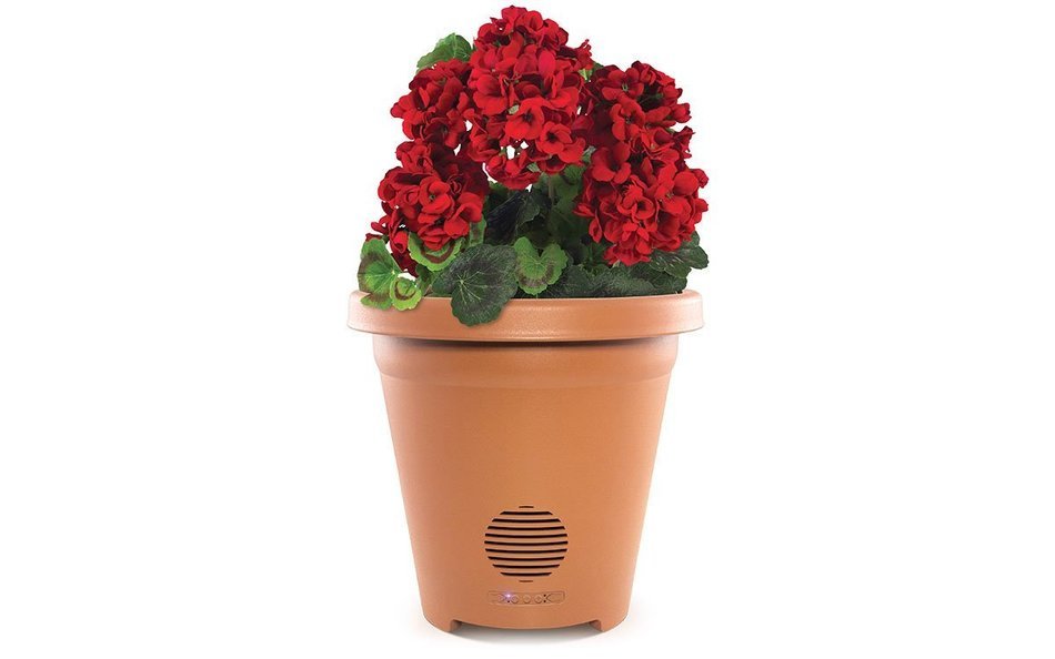 ION Planter Speaker Wireless Outdoor Speaker with Weather-Resistant Design and Integrated Drainage - Speakers... N2