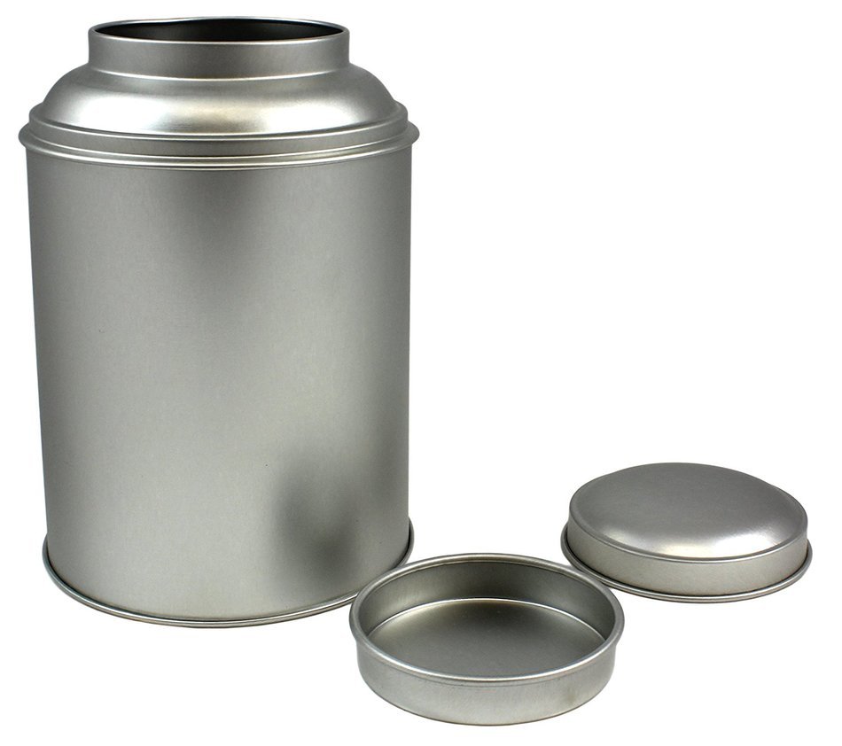 4-Pack Tea Storage Tins, Large Tea Storage Tins with Stay Fresh Double Lids (Set of 4) N5