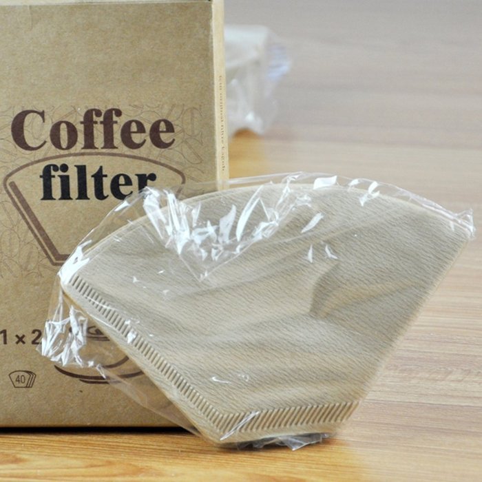 Pansdore Acrylic Coffee Maker Dripper with 40-Count Replacement Paper Filters #102, Cone one Cup Brewer [1-2 people... N3