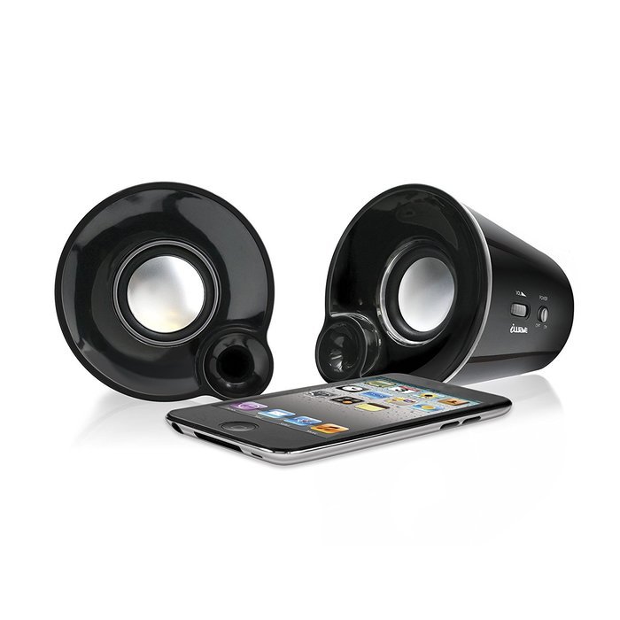 iWAVE Zoom Powerful Desktop Speakers with Universal Plug