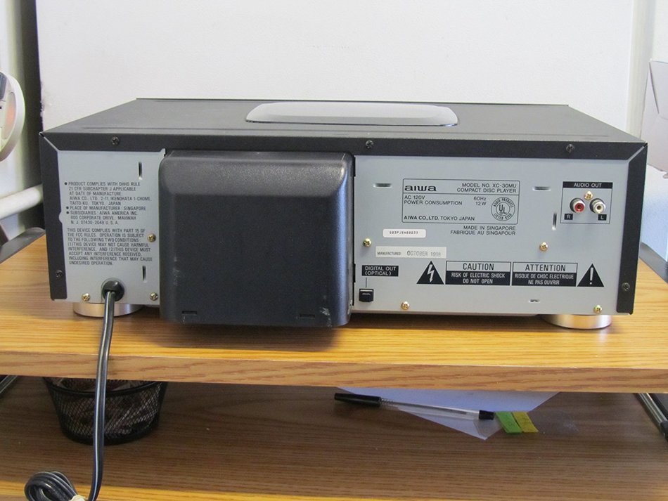 Aiwa Xc-30m Cd Player Compact Dics Player Cd Changer N3