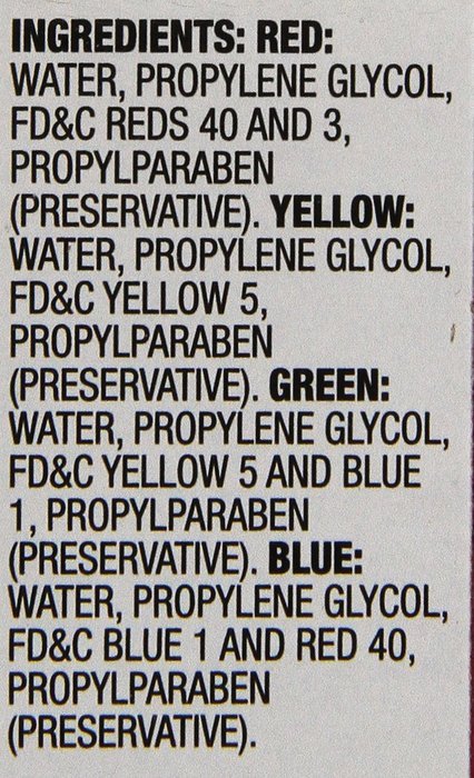 2 PACK - MCCORMICK FOOD AND EGG COLORING DYE 4 Colors N7