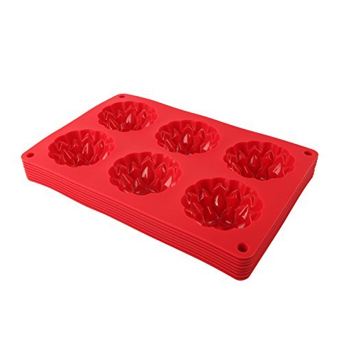 silicone mold 6cups pineapple cups flower cake baking cups flowers pentagram Octagonal Pagoda molds lace mold... N2