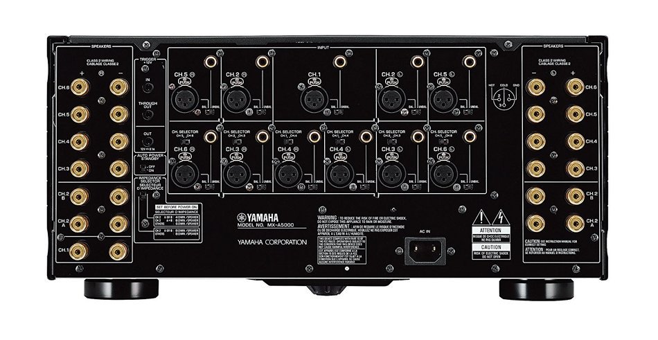 Yamaha CX-A5000 AVENTAGE Series 11.2 Channel AV Pre-Amplifier and MX-A5000 11 Channel Power Amplifier Bundle N2