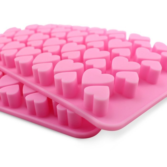 Candy Making Molds, 2PCS YYP [Heart Shape Mold] Silicone Candy Molds for Home Baking - Reusable Silicone DIY Baking... N3