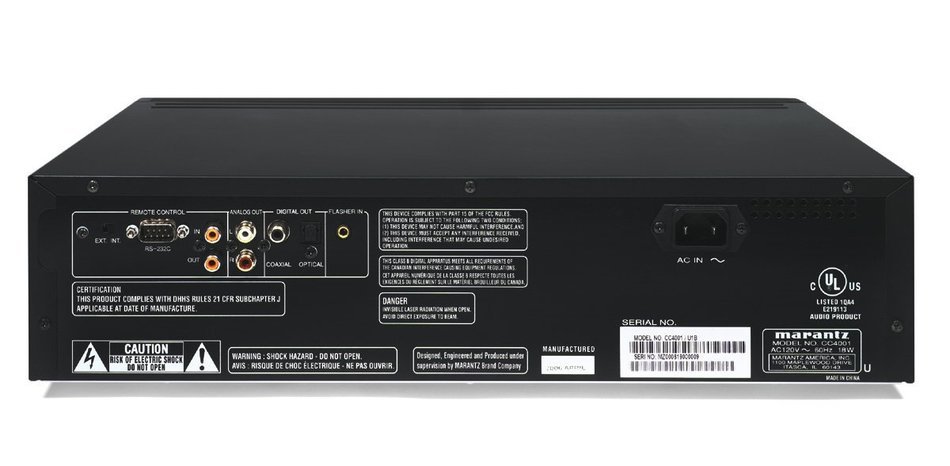 Marantz CC4001 5-Disc CD Changer (Discontinued by Manufacturer) N3