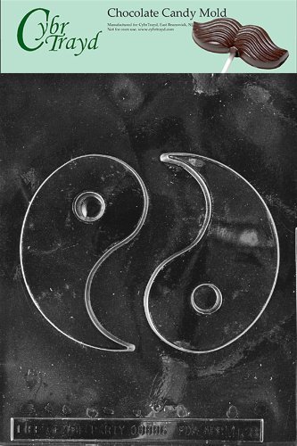 Cybrtrayd M138 Yin-Yang Miscellaneous Chocolate Candy Mold