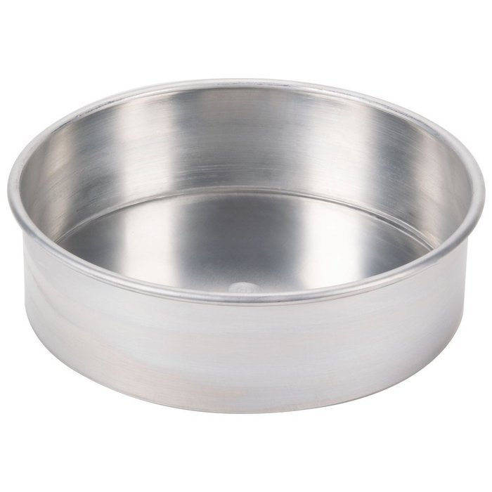 American Metalcraft RB3809 Aluminum 9 In Round Pan w/ Removable Bottom