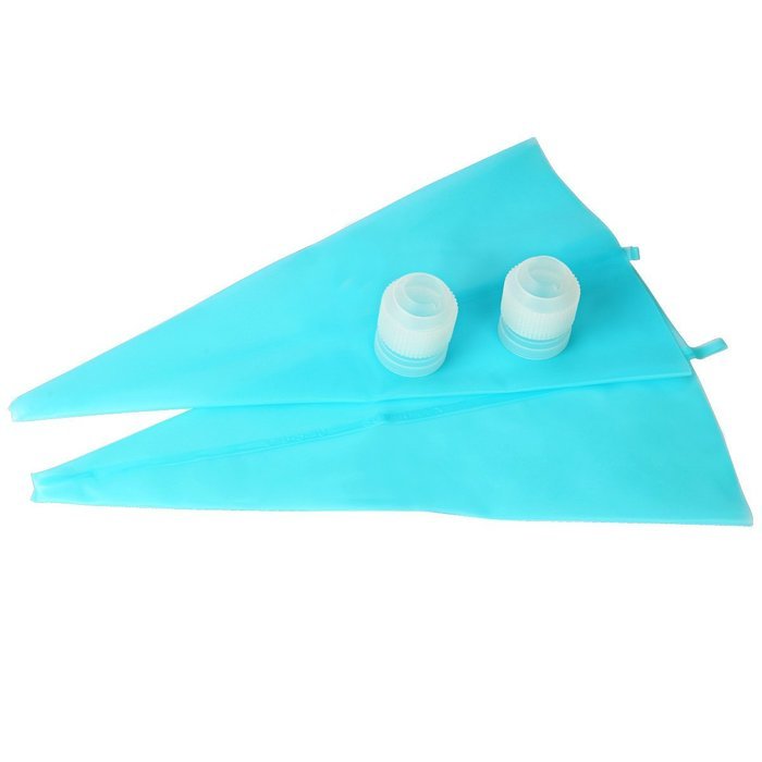 Piping Bags, MCIRCO 3 X ColorSwirl 3-Color Coupler for Large Size Russian Piping Tips and 3 X Reusable Pastry... N24