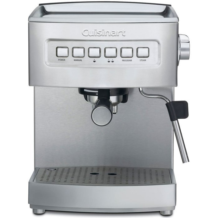 Cuisinart EM-200 Programmable 15-Bar Espresso Maker, Stainless Steel (Certified Refurbished) N2