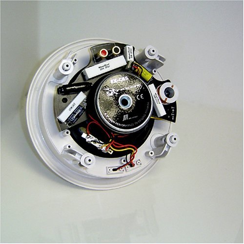 JA Audio 6.5" Fiberglass 2-Way 100 Watt Round In-Ceiling Speaker (Pair)
