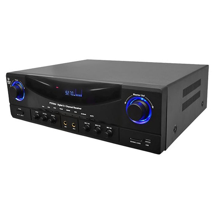 Pyle Pt570au 5.1 Ch Home Theater Am Fm Receiver & Amplifier