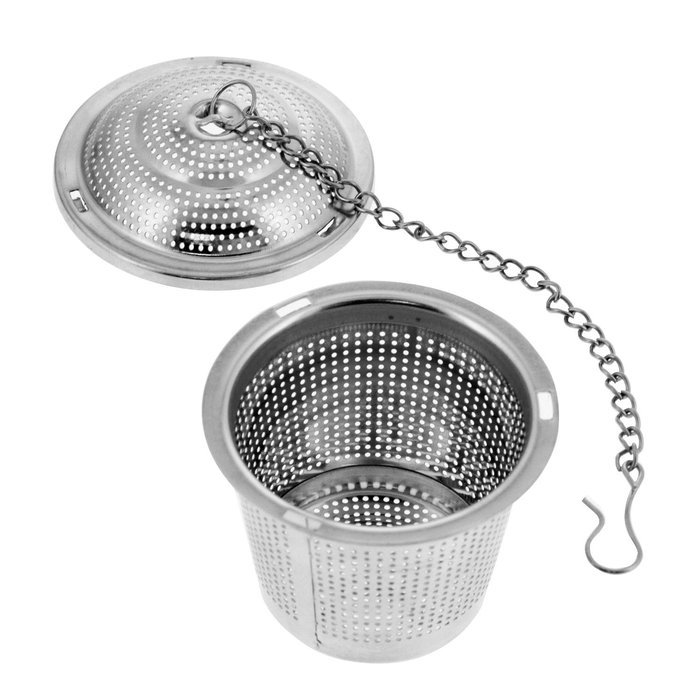 U.S. Kitchen Supply - 2-Pack Premium Tea Infuser - 2" Diameter Stainless Steel - Single Cup - Perfect Strainers... N3