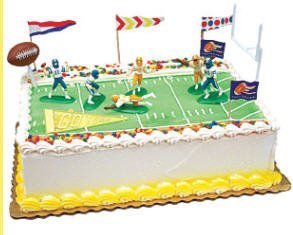 14piece Football Party Complete Birthday Party Cake Decoration Topper Kit