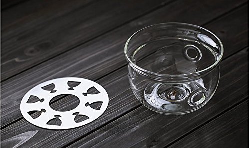 Astra shop High Heat Resistant Borosilicate Glass Teapot Warmer N6