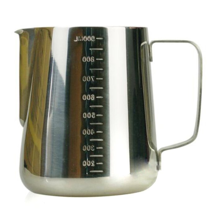 HUPPYNUTS STEAMING PITCHER Stainless Steel Frothing Pitcher with Measurements for Espresso Machines, Lattes, 33... N3