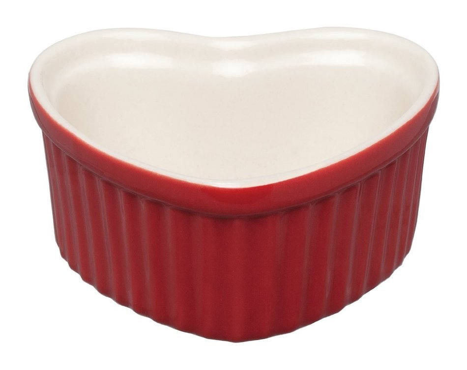 Harold Imports Heart Souffle Red 3oz