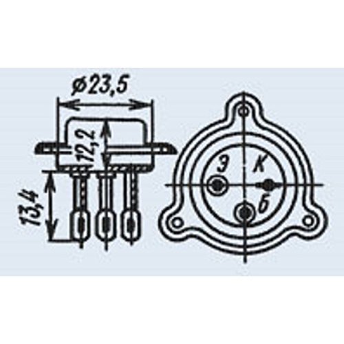 1T806G / GT806G Germanium transistor USSR 3 pcs