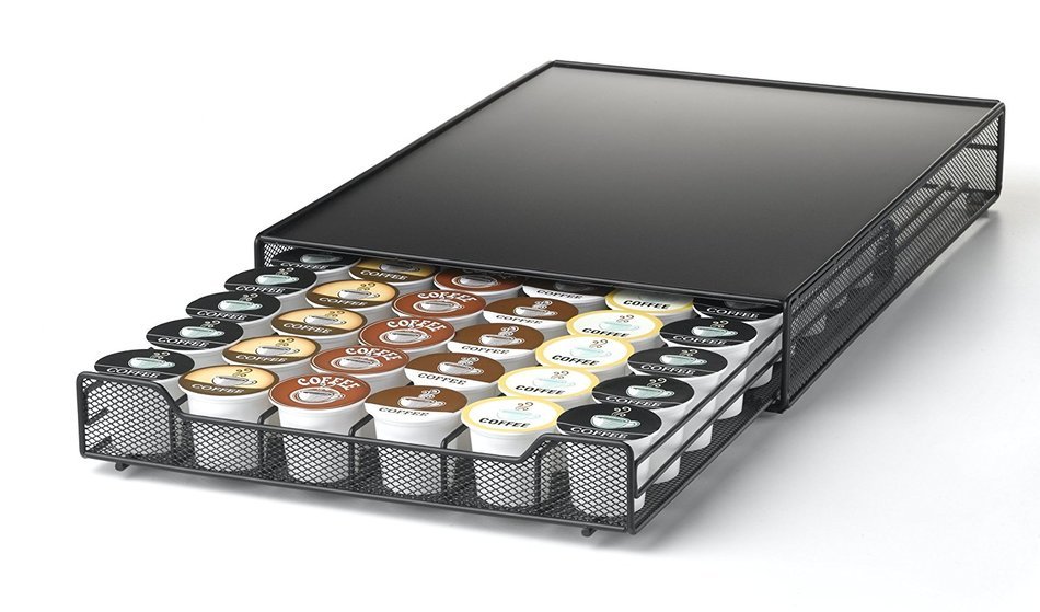 NIFTY 54 COFFEE POD SINGLE DRAWER-HOLDS 54 KEURIG K-CUP PACKS N3