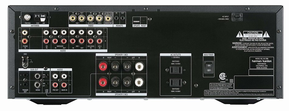 Harman Kardon HK 3390 80W Stereo Receiver (Discontinued by Manufacturer) N3
