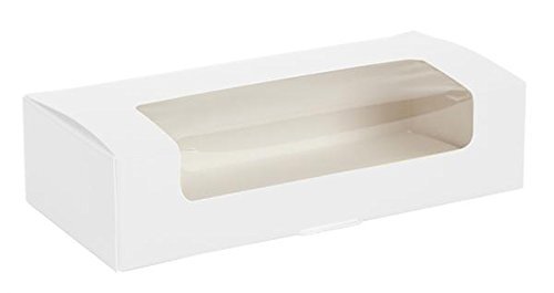 1/2 lb. Red Auto Bottom Candy Box - Case of 250 N9