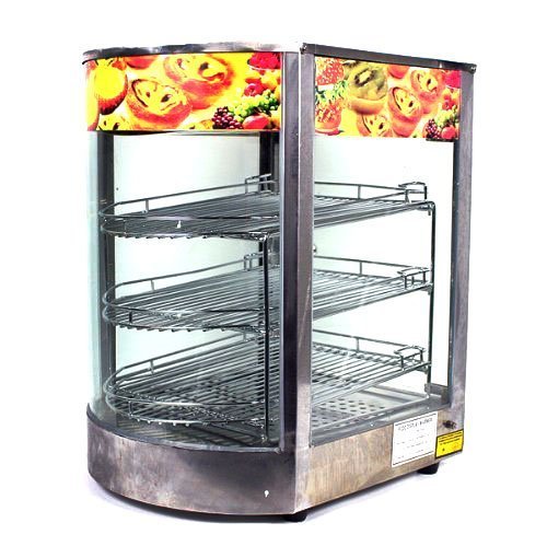 XtremepowerUS Commercial 20"x17"x13.8" Large Countertop Food Pizza Display Warmer Showcase N2