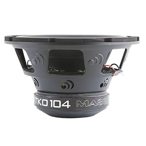 Massive Audio TKO-104 10" Dual 4-Ohm TKO Series Car Subwoofer N4