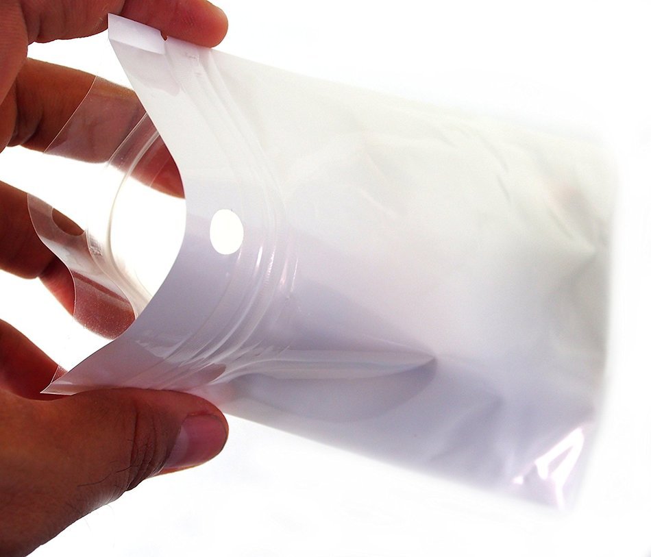Jennysar PB5@ White Resealable Zipper Plastic Bag Accessory Bag 24 Pcs. (5 X 8 Inches) N5