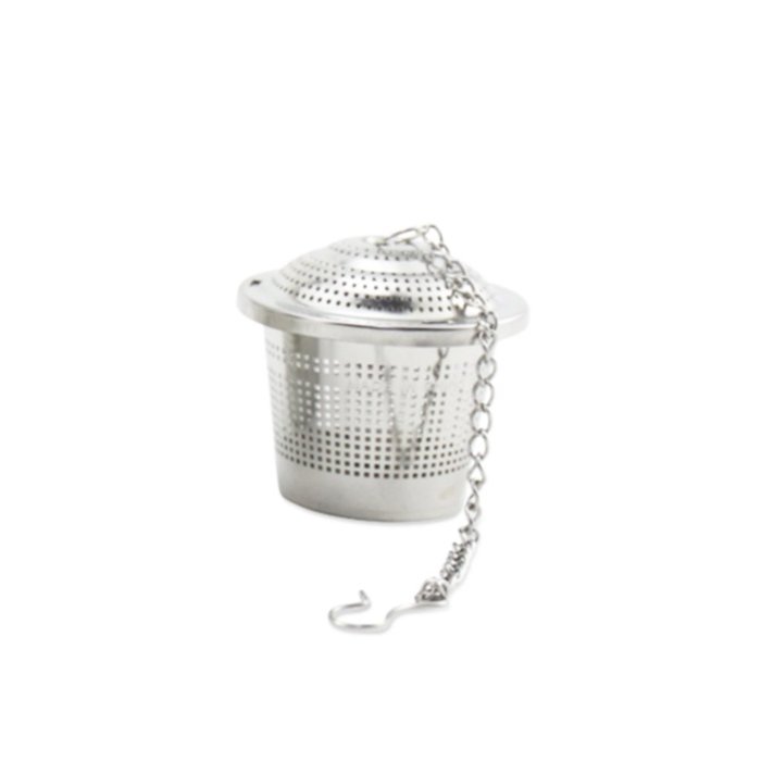 Tea Strainer, Newness 304 Food Grade Stainless Steel Tea Strainer with Lid and Extended Chain - Tea Infuser /... N7