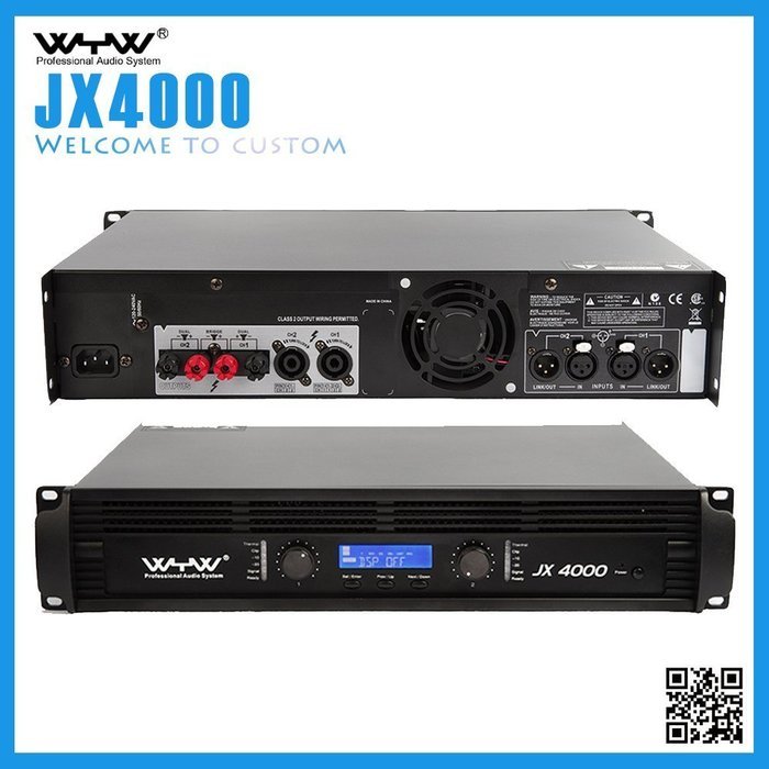 JX 4000 processor audio digital N2