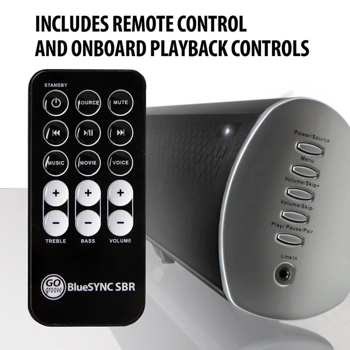GOgroove 2.1 Channel Bluetooth Home Theater Sound Bar Speaker with High Definition Streaming, Optical and Analog... N5