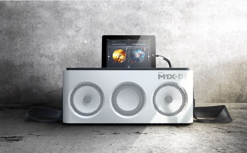 Philips DS8900/ M1X-DJ Sound System Docking Station and Bluetooth Designed With Armin Van Buuren N5